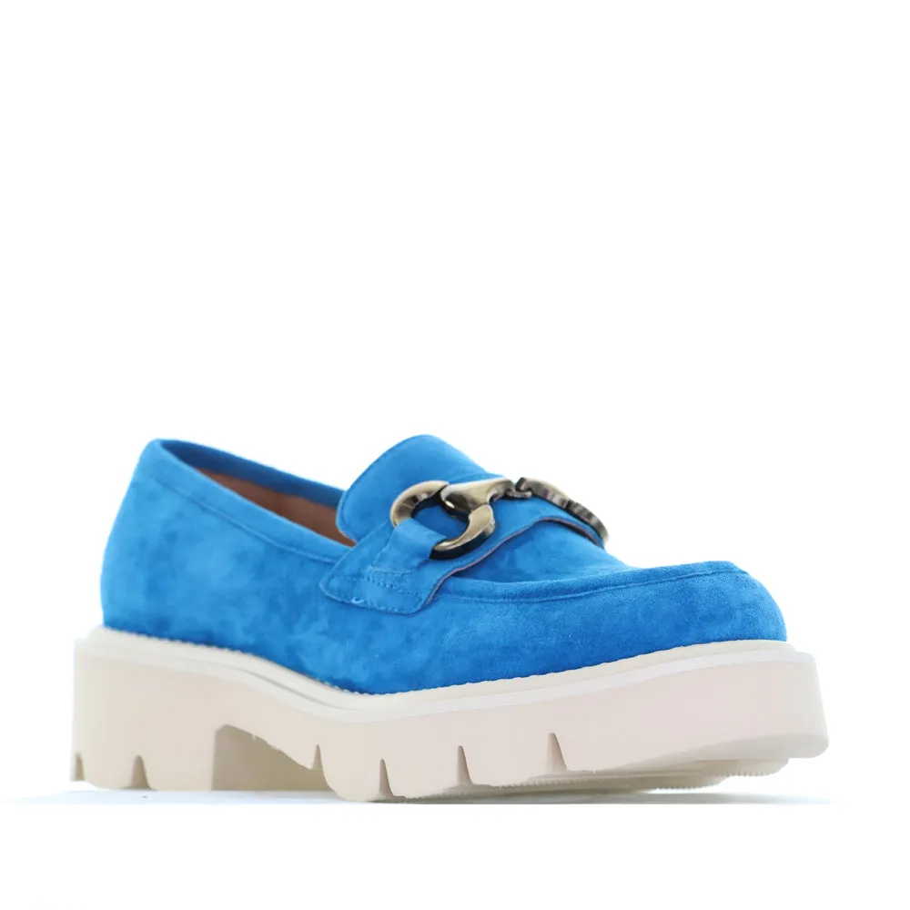 Comfort Fit Quick Slip Fit TAMARA LONDON PARGO TEAL SUEDE