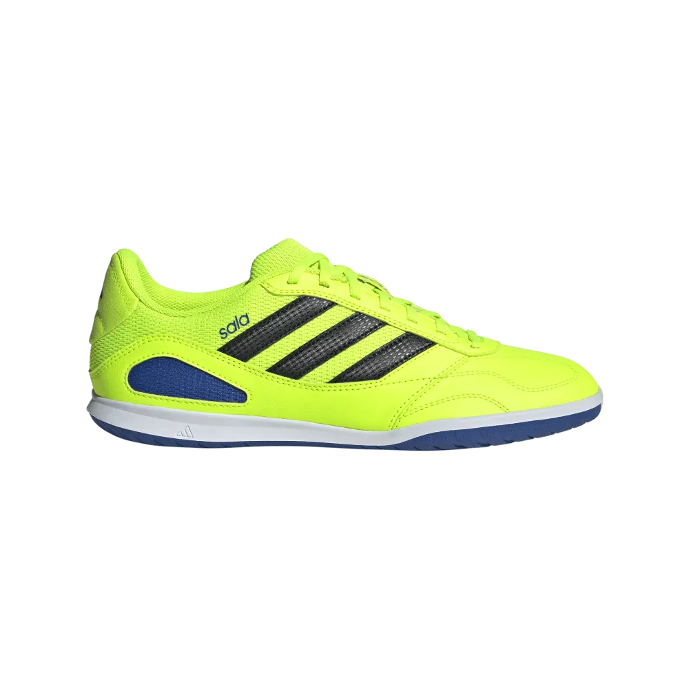 Pilates practitioners' flexibility Ergonomic Design Adidas Super Sala Competition III Indoor Football Shoes (Lucid Lemon/Core Black/Cloud White)
