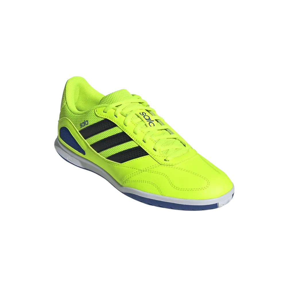 Adidas Super Sala Competition III Indoor Football Shoes (Lucid Lemon/Core Black/Cloud White) least cycling