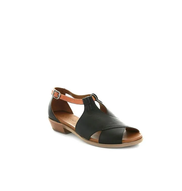 vegan - type statement - making LE SANSA DIGBY BLACK TAN