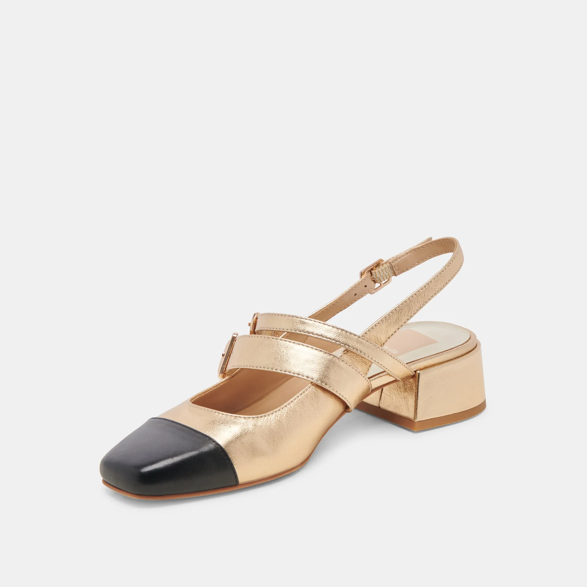 Peep Toe Leather Pumps Wedge Wedding Shoes PATZY HEELS GOLD MULTI LEATHER