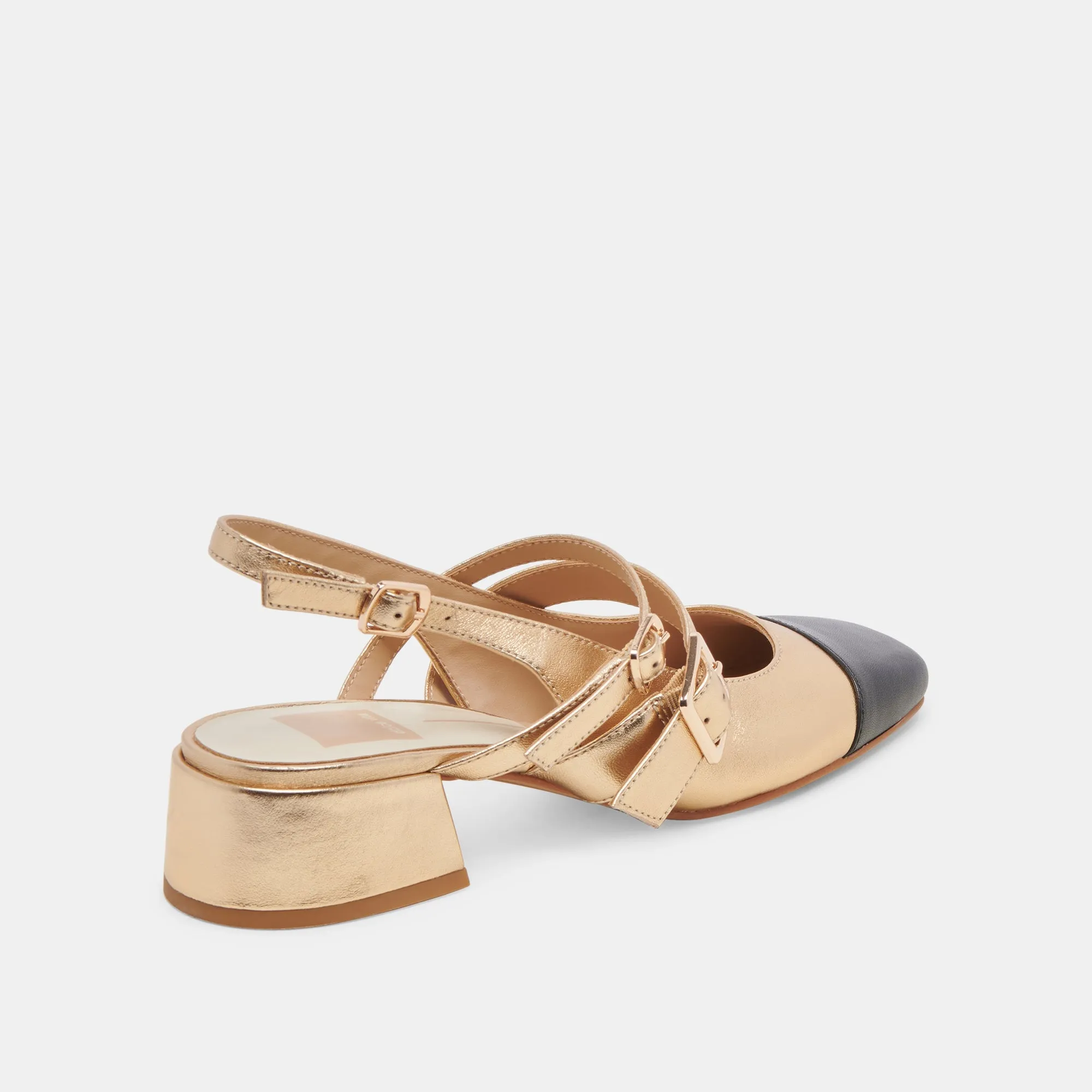 PATZY HEELS GOLD MULTI LEATHER Beach Wedding Heels Luxury Office Shoes