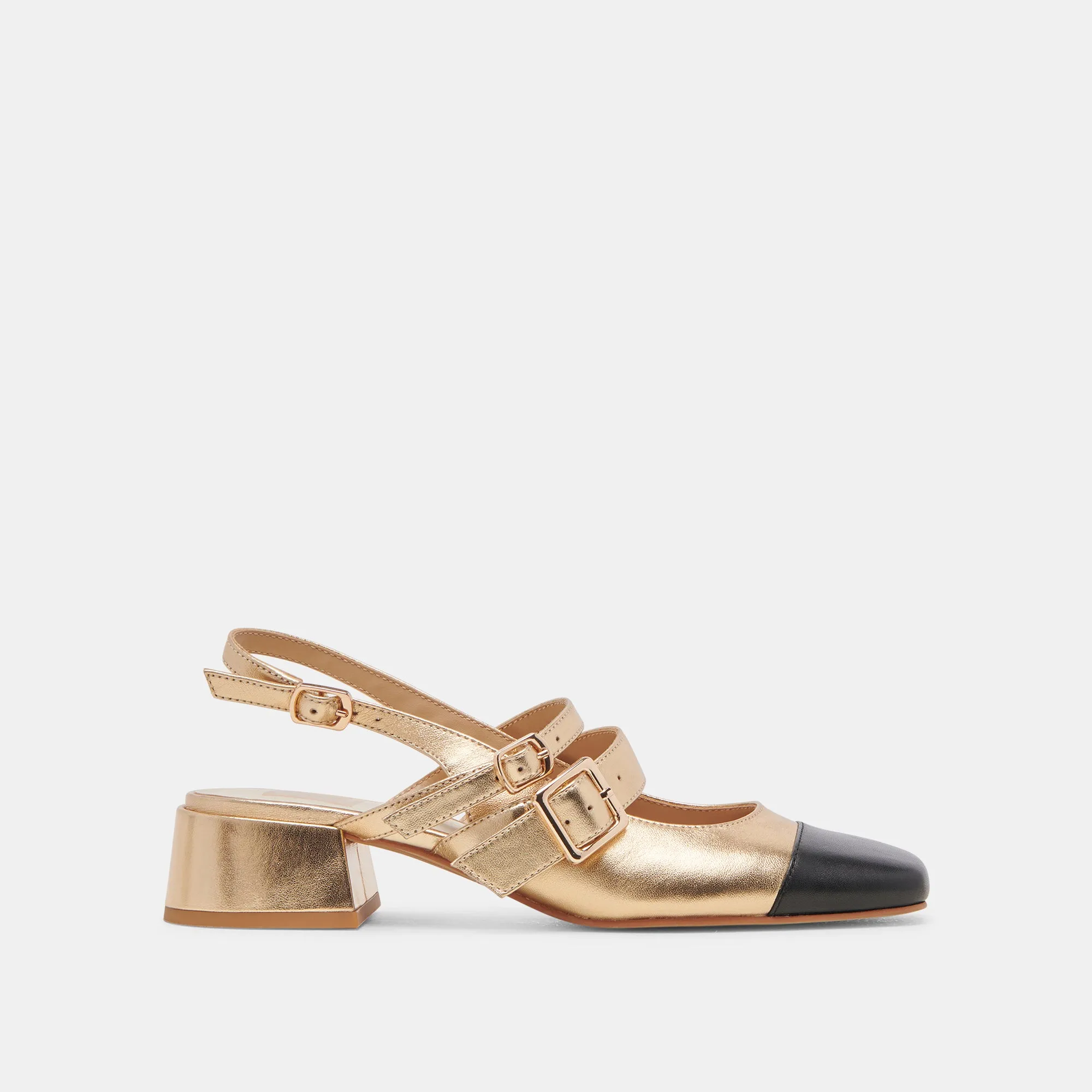 Peep Toe Sandals PATZY HEELS GOLD MULTI LEATHER
