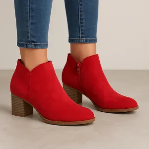 DJANGO & JULIETTE SHARON RED SUEDE Urban Outfit