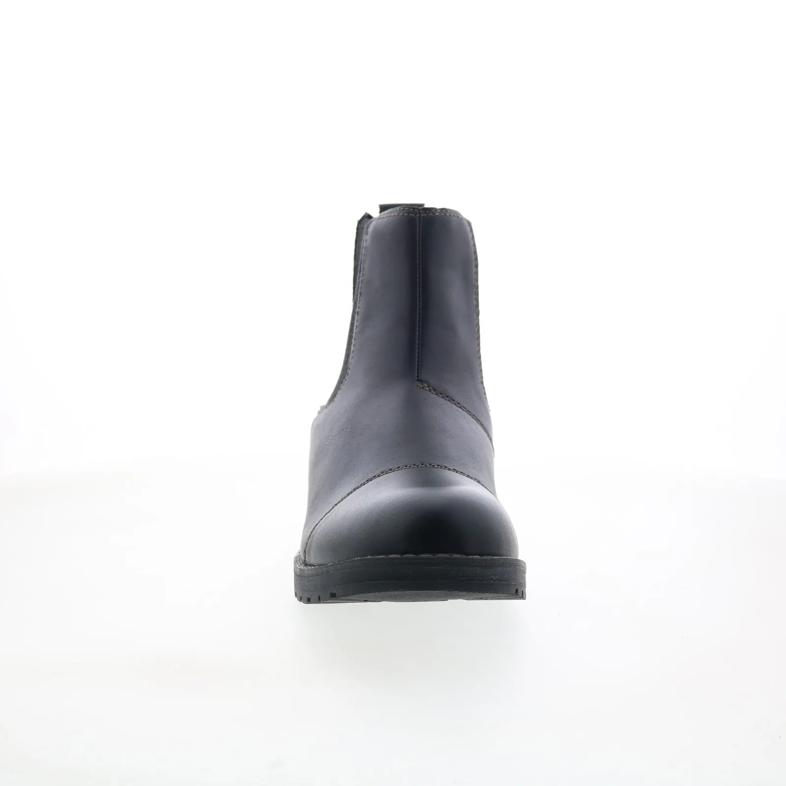Eastland Drew Twin Gore 4715-01 Mens Black Synthetic Slip On Chelsea Boots Durable Comfort