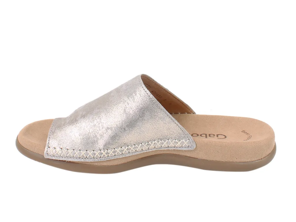 Gabor Sandals Lanzarote 43.700 Muschel Slip Guard Travel Days