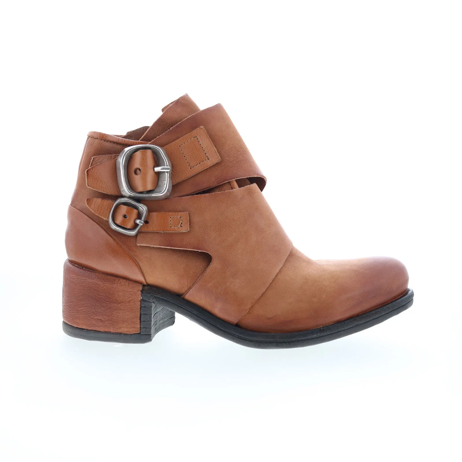 Easy To Clean Warm Comfort A.S. 98 Olin 548214-301-6871 Womens Brown Leather Zipper Casual Dress Boots