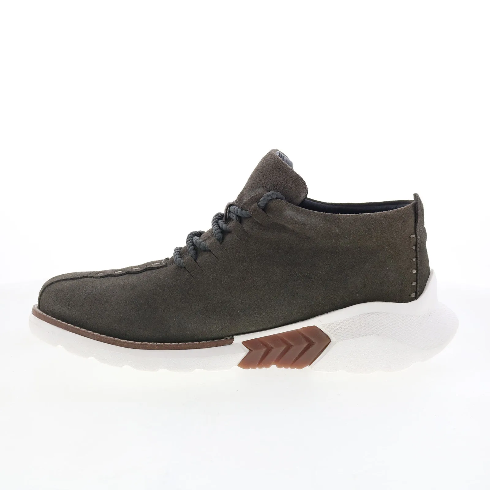 Support Cushion Winter Trek Dingo Ankle Half Pipe DI-306 Mens Gray Suede Lace Up Ankle Boots