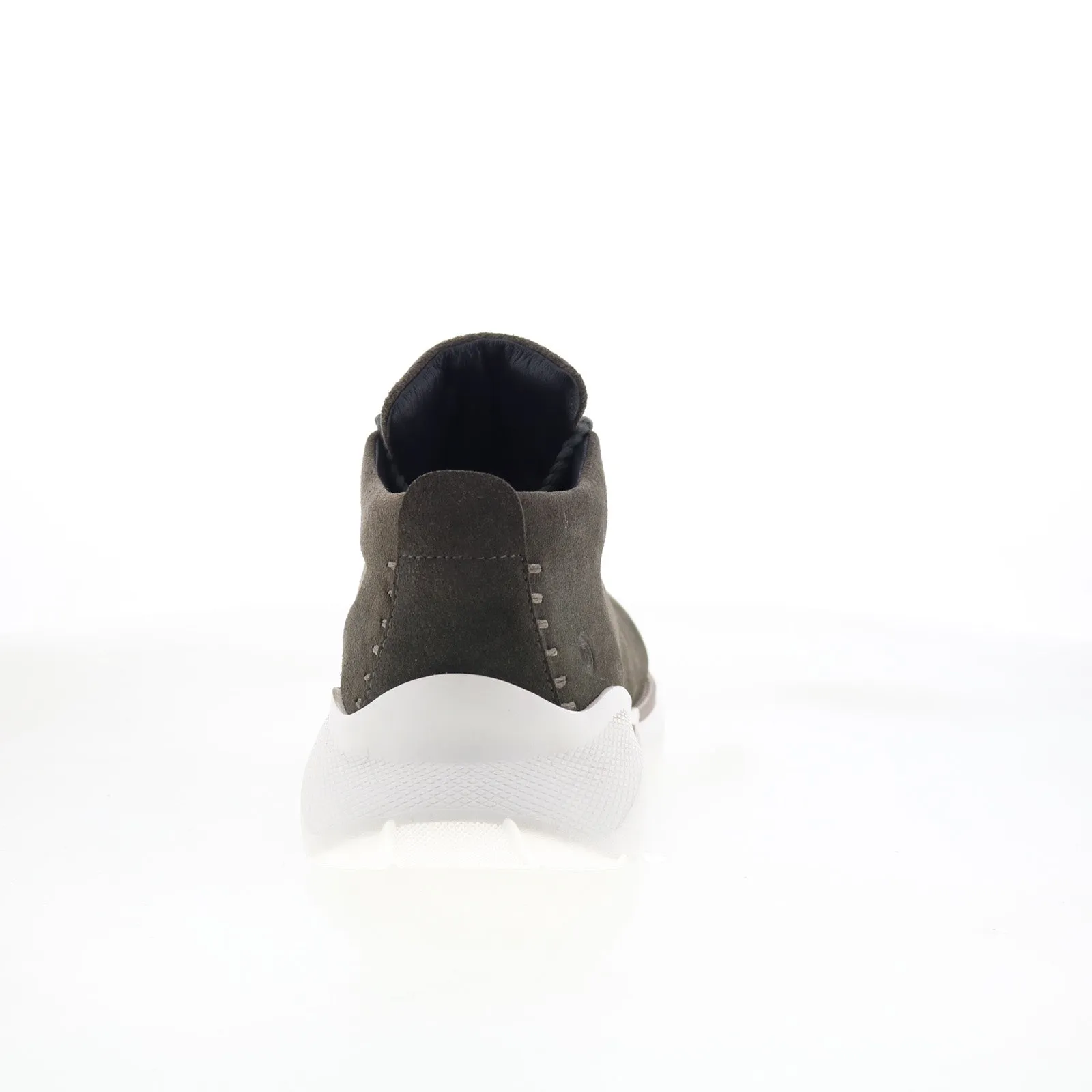 Dingo Ankle Half Pipe DI-306 Mens Gray Suede Lace Up Ankle Boots Quick Fit Adjustable buckle