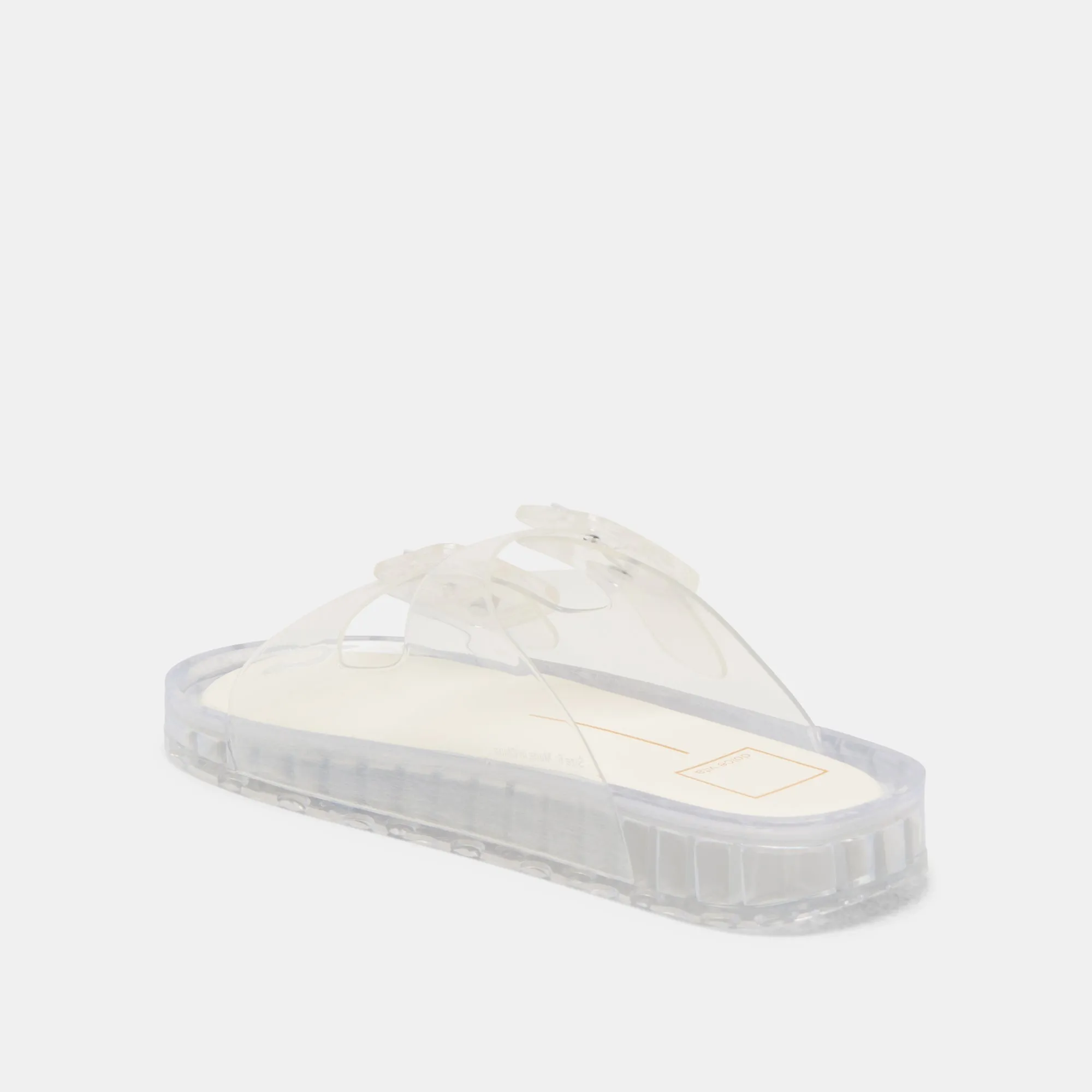 JULIO SANDALS CRYSTAL VINYL Minimal Bulk