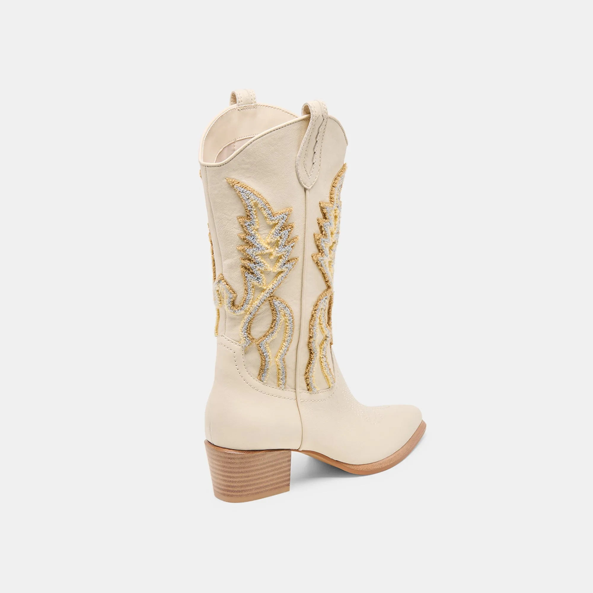 Mesh Upper Urban Utility VILA BOOTS IVORY LEATHER