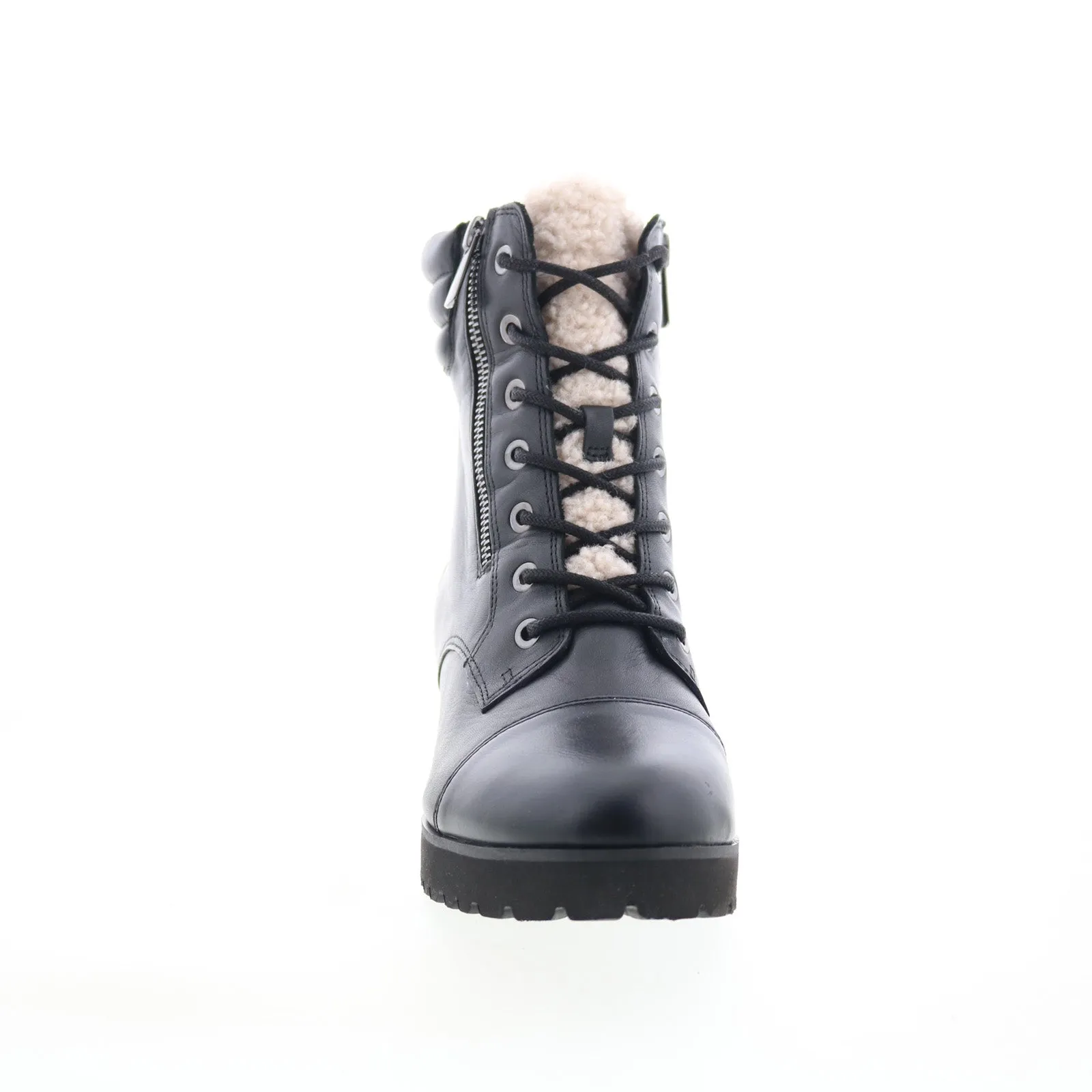 Daily Wear Sleek Outline Easy Spirit Whay SEWHAY Womens Black Synthetic Lace Up Casual Dress Boots