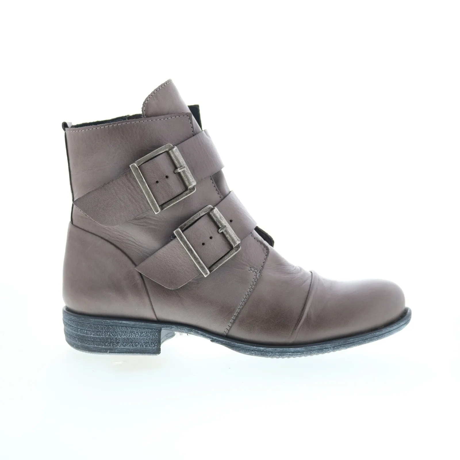 Miz Mooz Limelight Womens Gray Leather Zipper Casual Dress Boots Mesh Upper Long distance