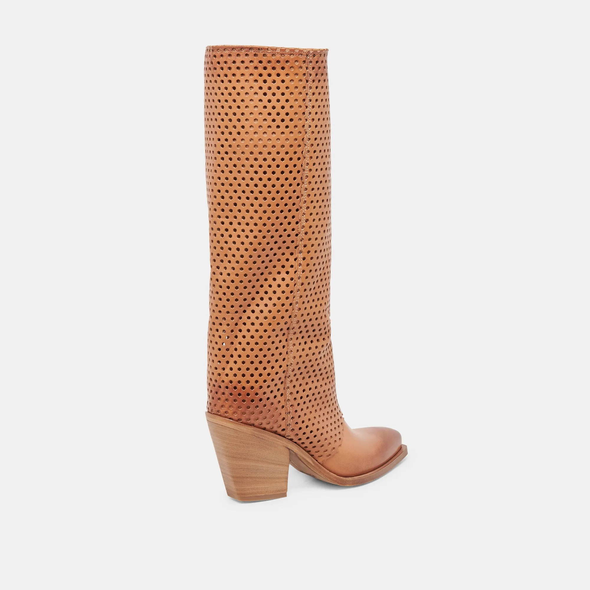 BOONE BOOTS COGNAC LEATHER Transitional Style
