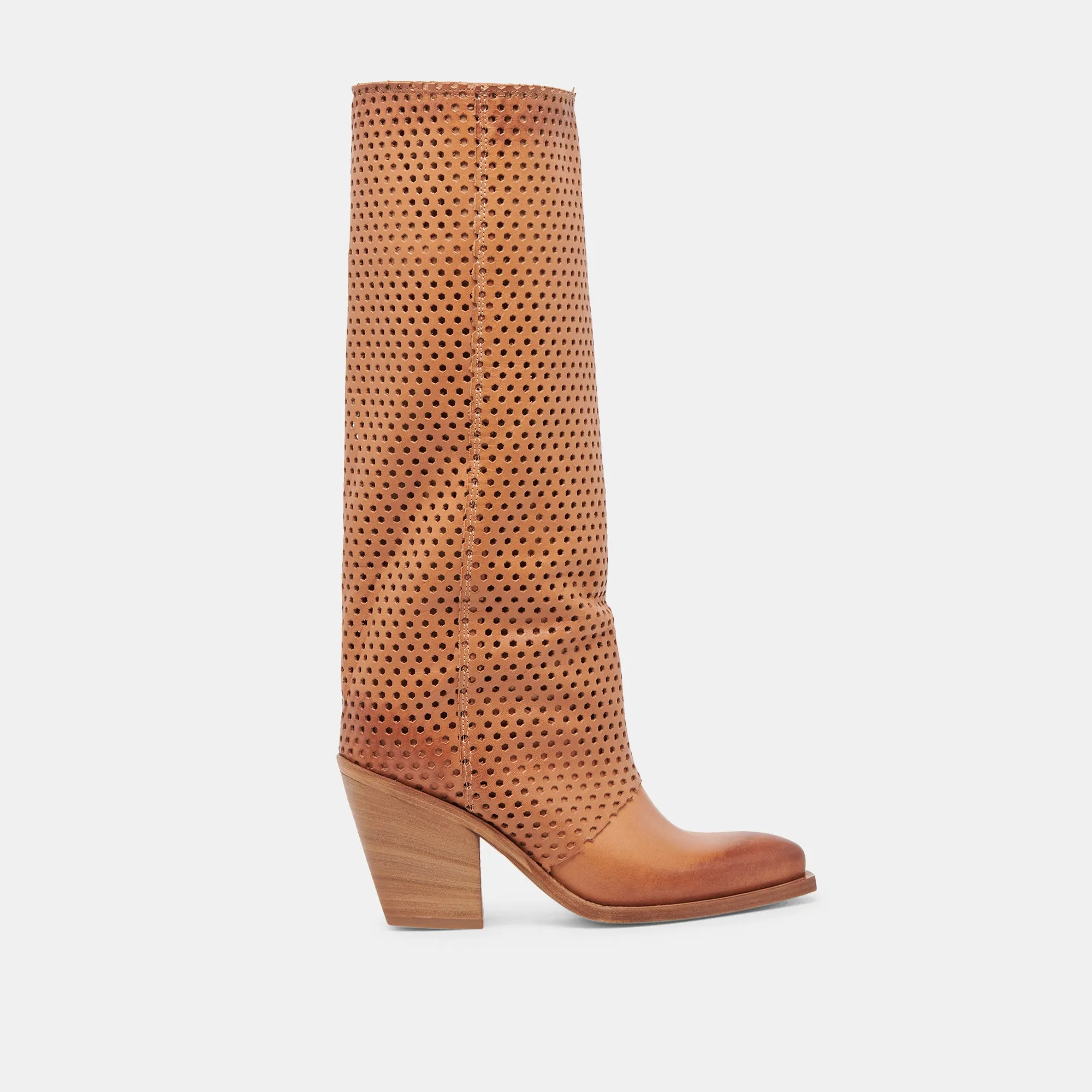 Cozy Footwear BOONE BOOTS COGNAC LEATHER