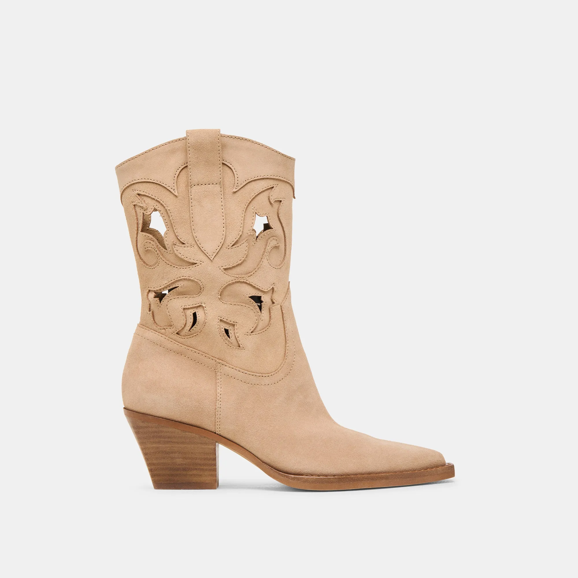 Wear resistant Crisp Finish RAVENA BOOTS BAMBOO SUEDE