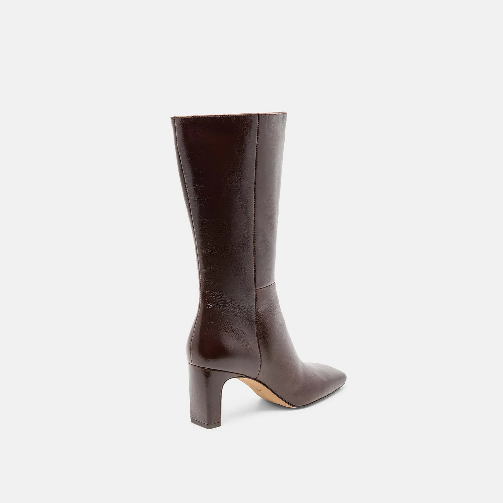 RIGGS WIDE CALF BOOTS CHOCOLATE LEATHER Trail Comfort