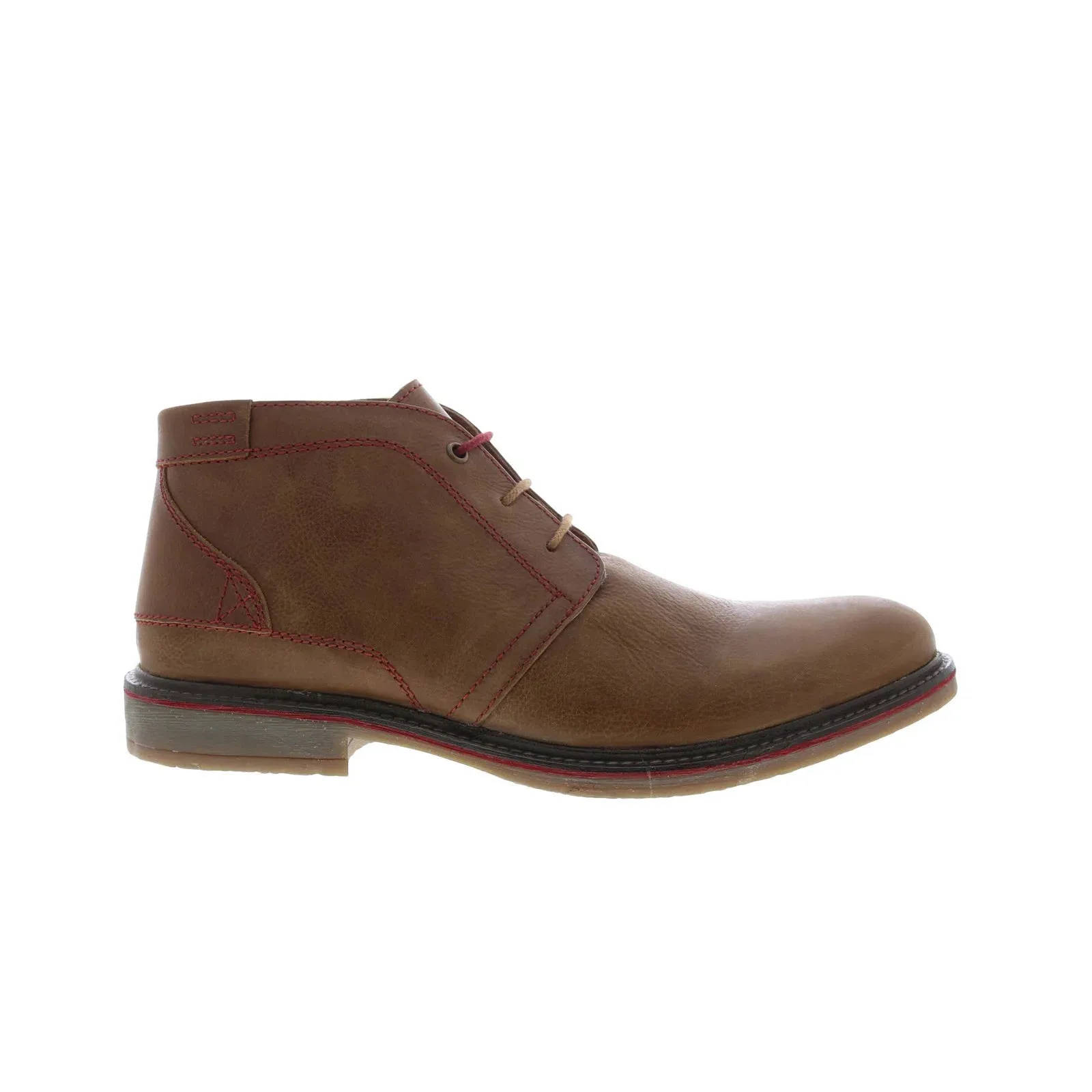 Testosterone Culater T93401 Mens Brown Leather Lace Up Chukkas Boots Construction Ready Cushioned Support