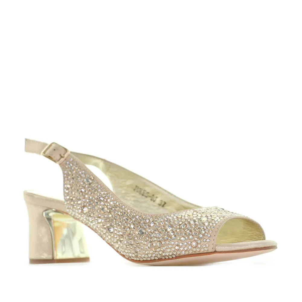 Low Top Lightweight DJANGO & JULIETTE JUKES GOLD SHIMMER