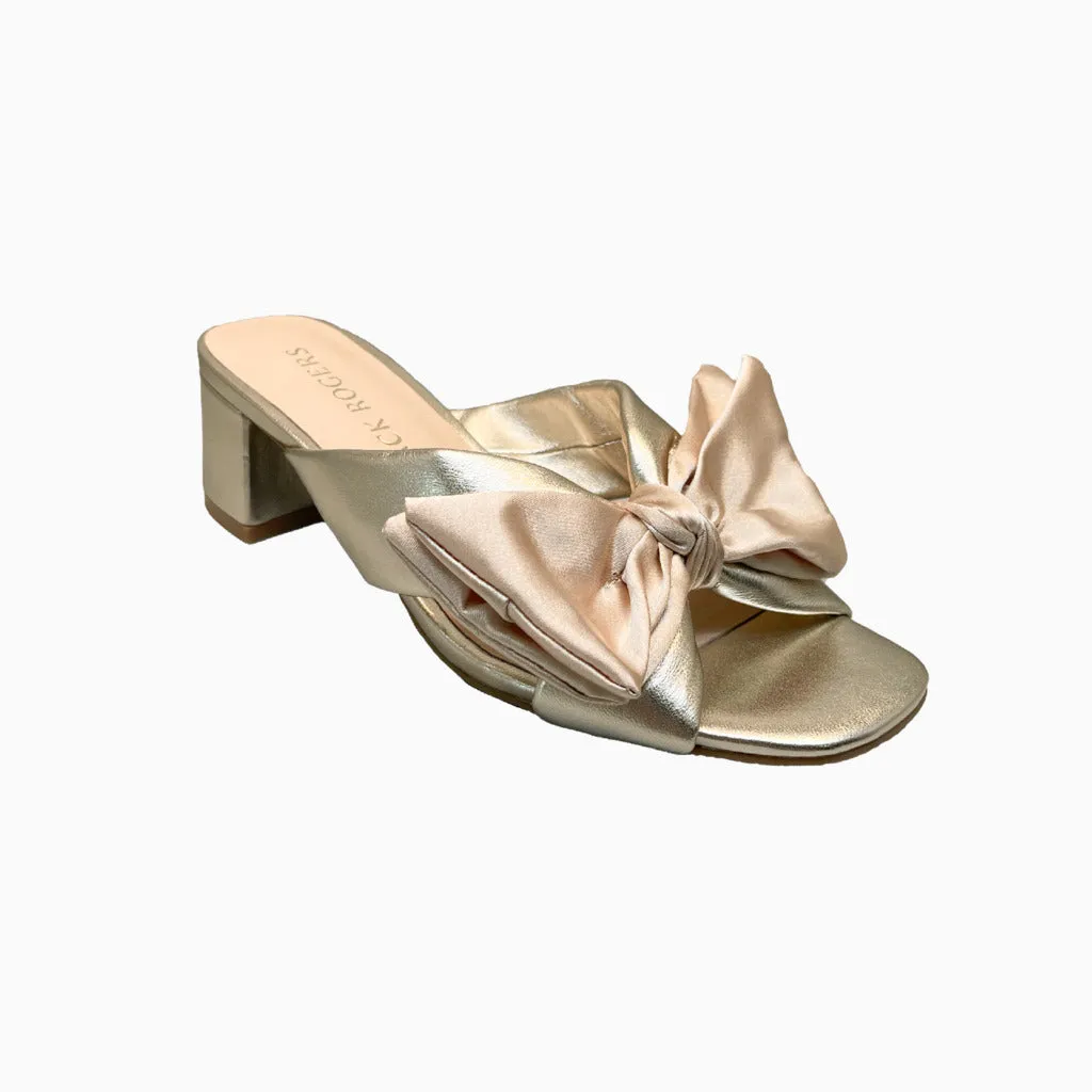 Lace Up Flexible Debra Mid Heel