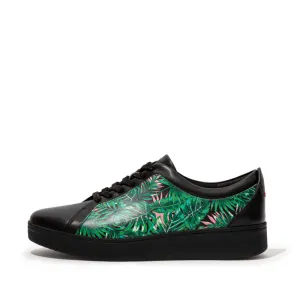 FitFlop RALLY Jungle Print Trainers Pair Quick Game Edge