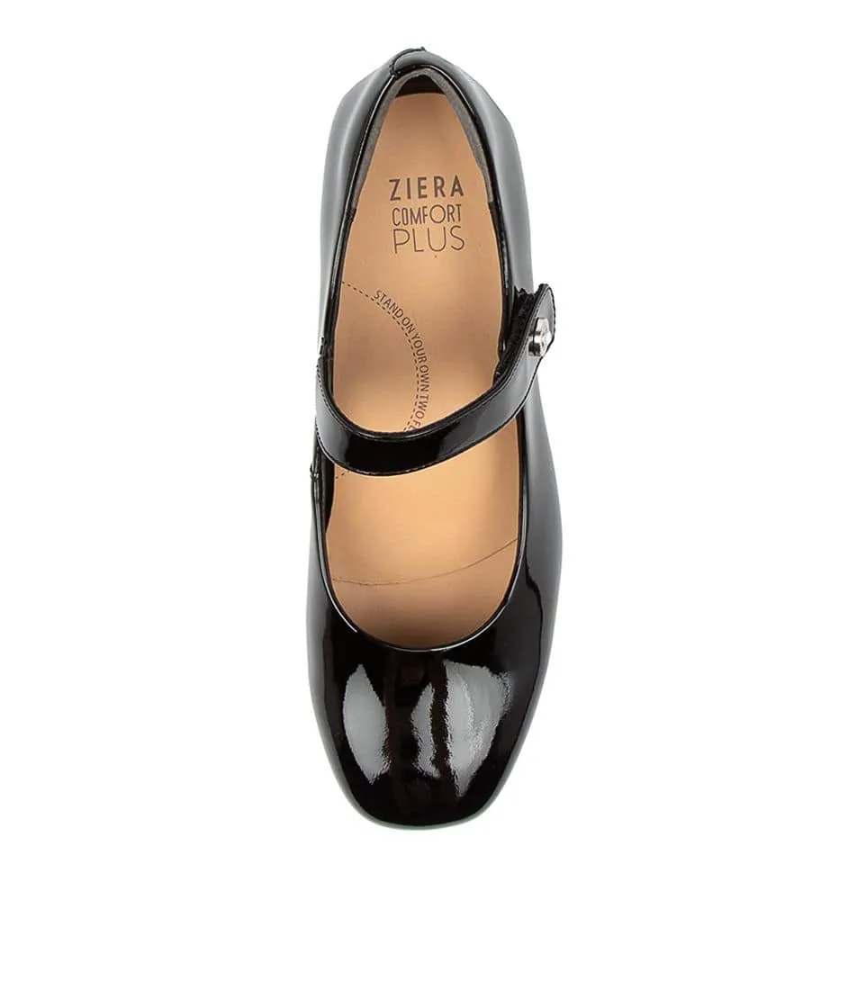 ZIERA KITTY BLACK PATENT Gloss Finish Hero Mode