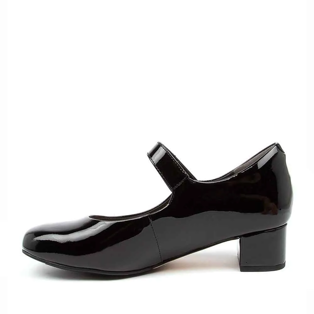 Mix Hue Closet Core ZIERA KITTY BLACK PATENT