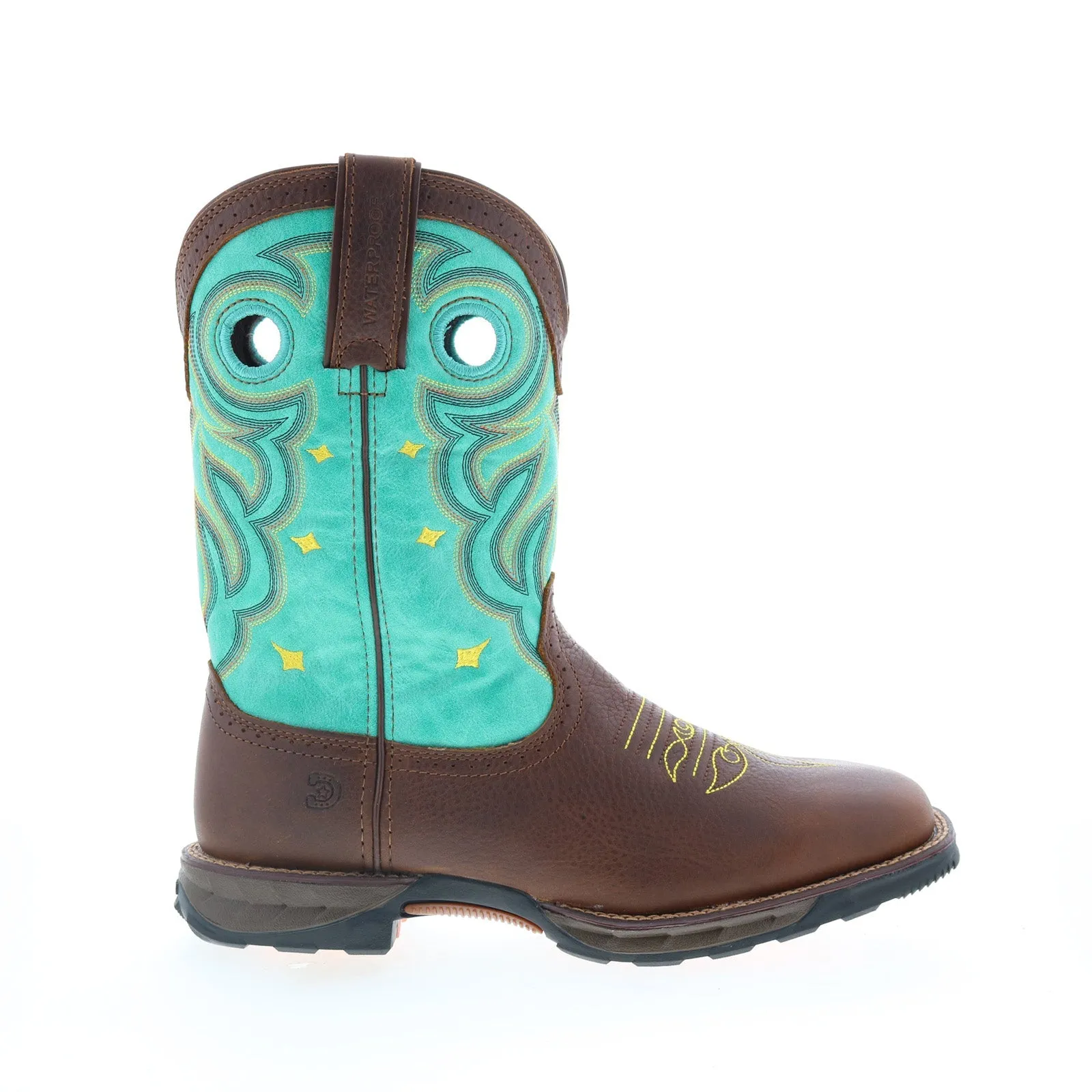 Durango Maverick Waterproof DRD0419 Womens Brown Leather Western Boots Heat-resistant Wide Range