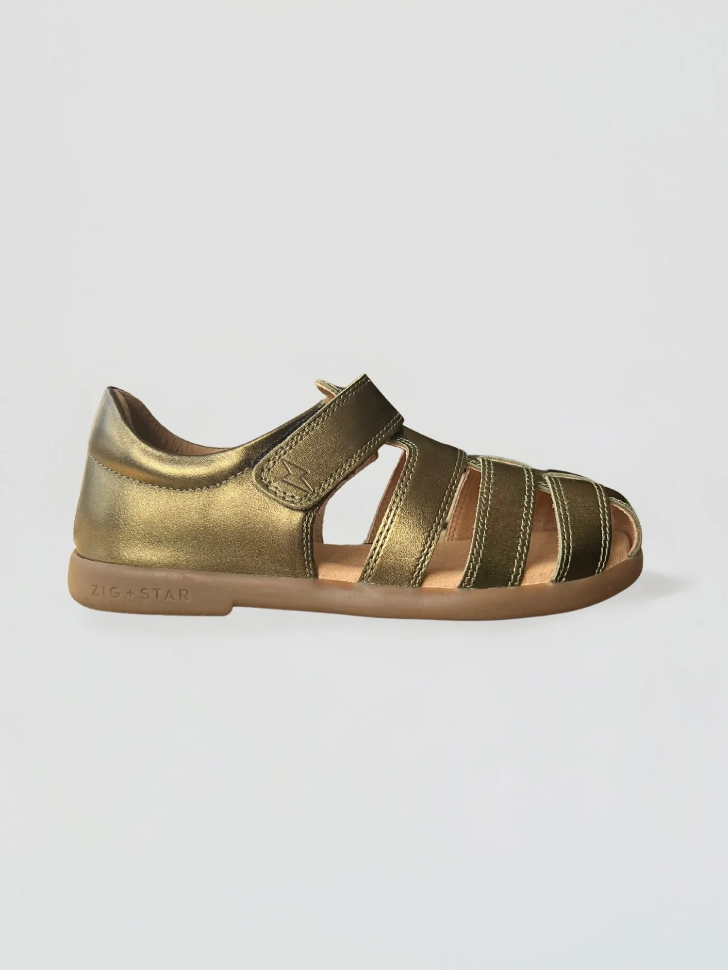 Cosmic Junior Closed-Toe Sandal Bronze Fast Dry Shell Trim
