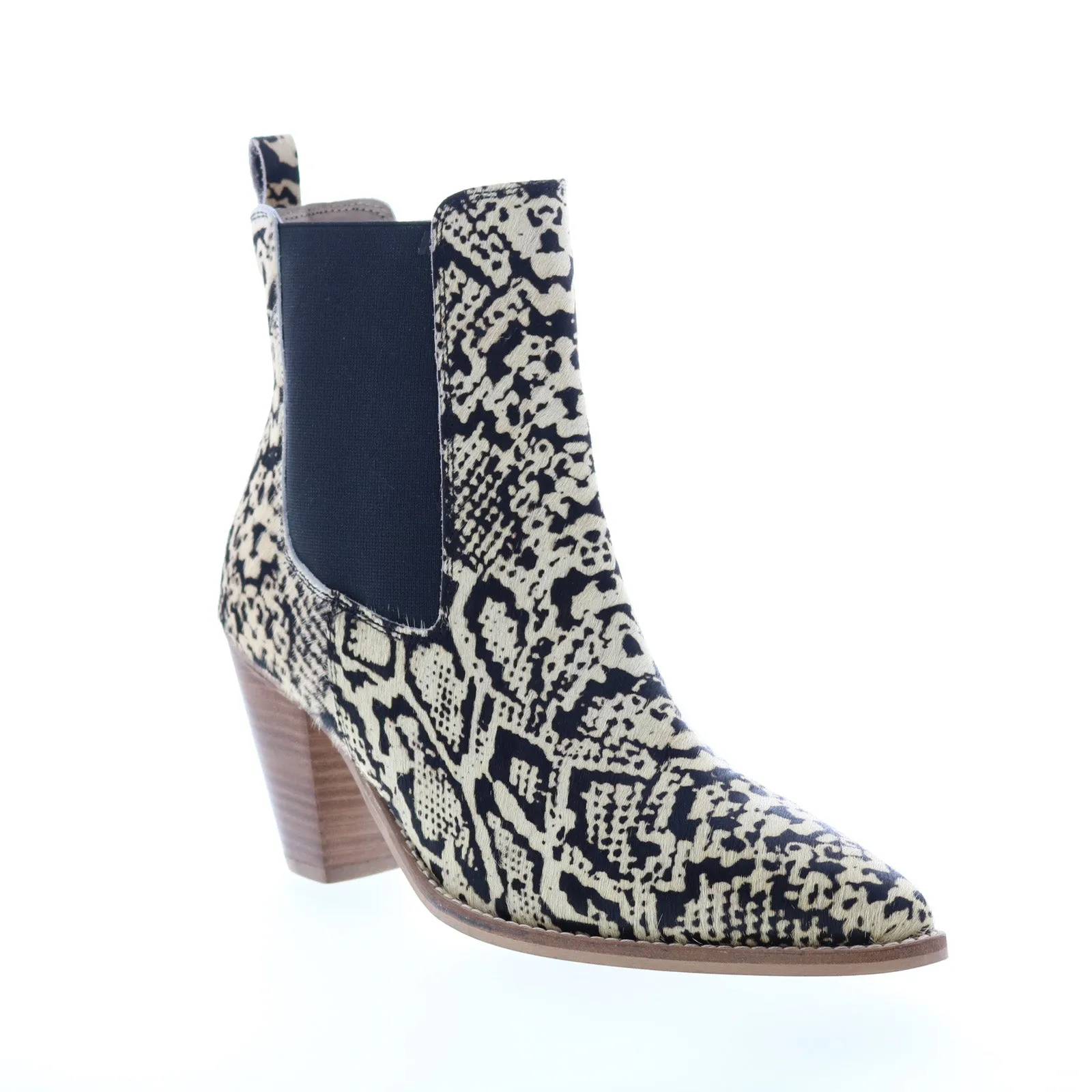 Warm and Cozy Urban Adventure Diba True Sound Off 27520 Womens Beige Leather Slip On Ankle & Booties Boots