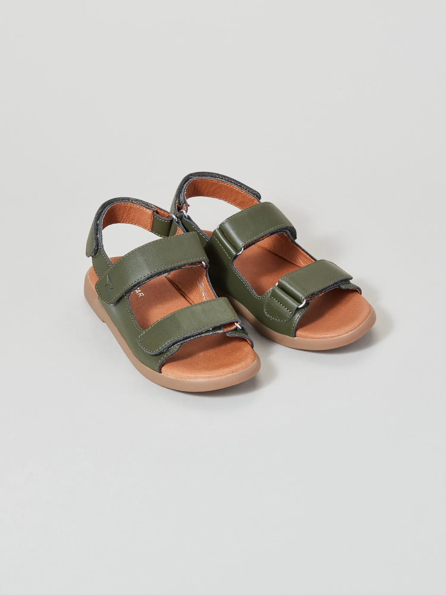Hike Light Solar Junior Strap Sandal Khaki