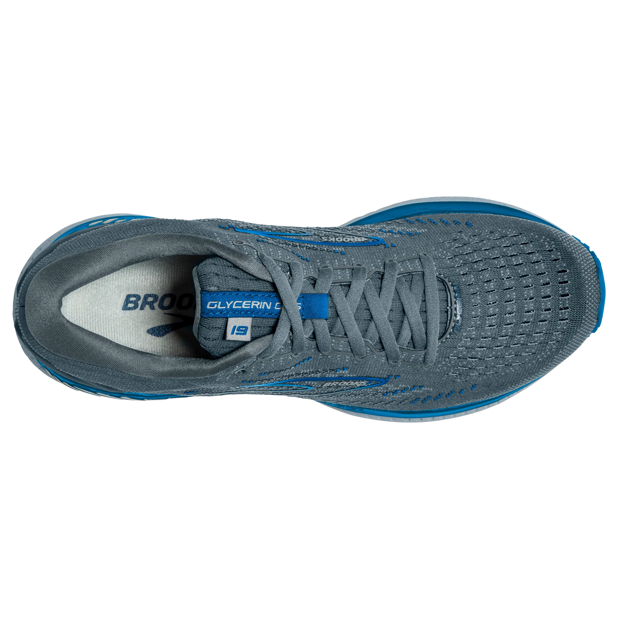 Men's Glycerin GTS 19 running beginner shoes toe - box - roomy - design - spaciousness shoes