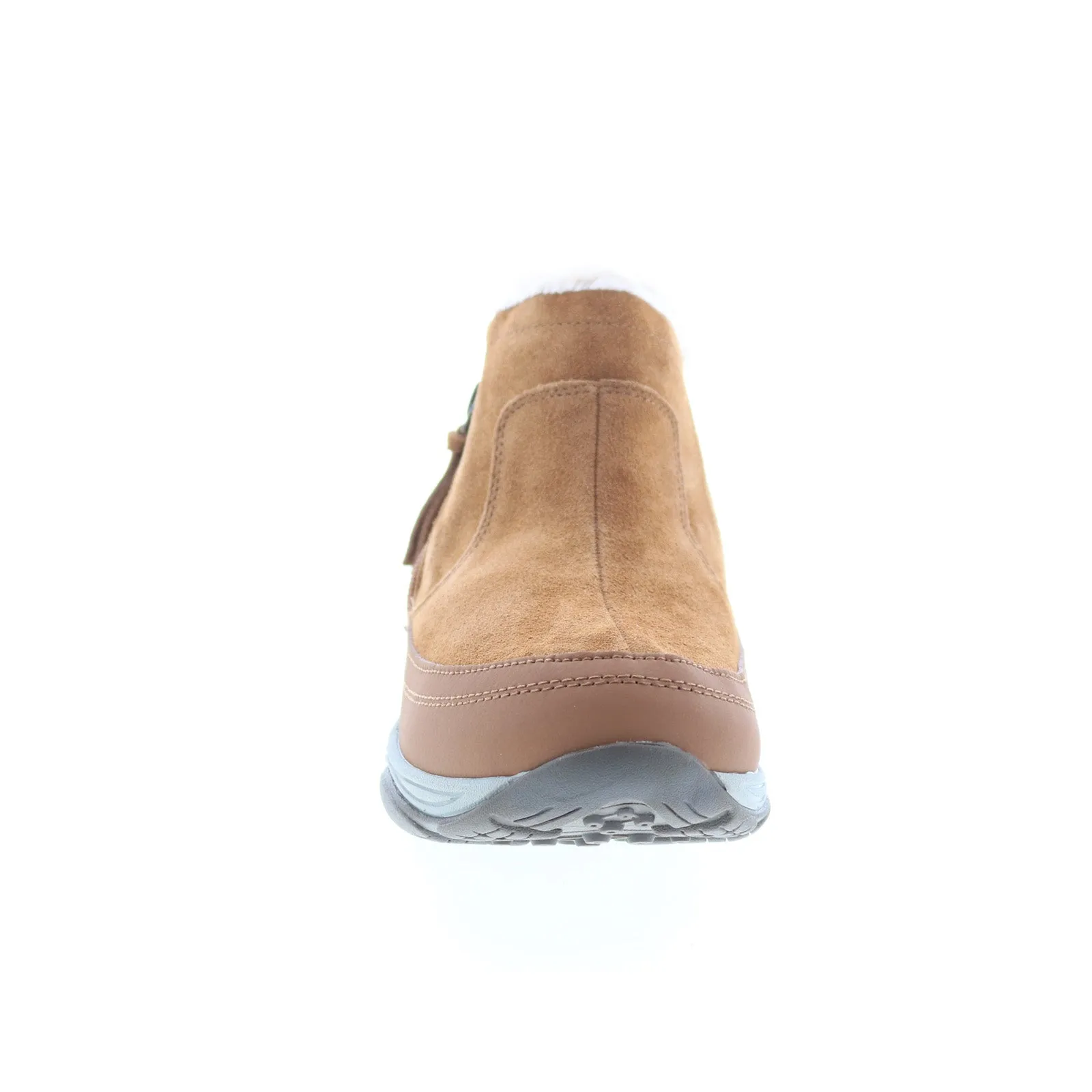 Stretchable Hard wearing Easy Spirit Epic SEEPIC Womens Brown Suede Zipper Casual Dress Boots