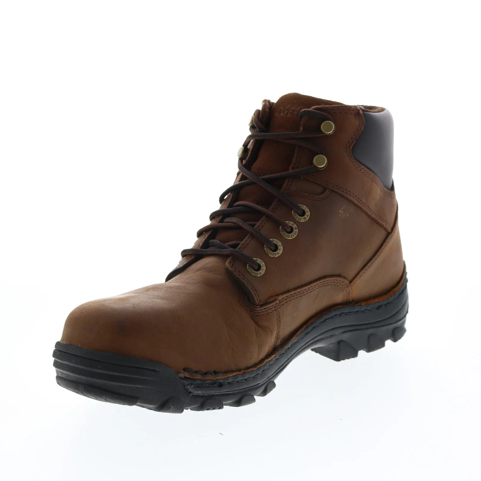 Wolverine Durbin Waterproof Steel Toe 6" W05483 Mens Brown Work Boots Well-fitted
