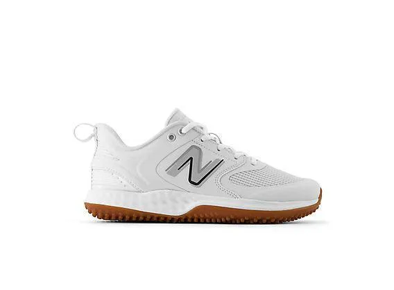 New Balance Women's VELO v3 Turf Softball Shoes - White - STVELOW3 workout mode