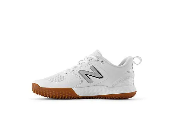 New Balance Women's VELO v3 Turf Softball Shoes - White - STVELOW3 Perfect Fit Iconic Piece