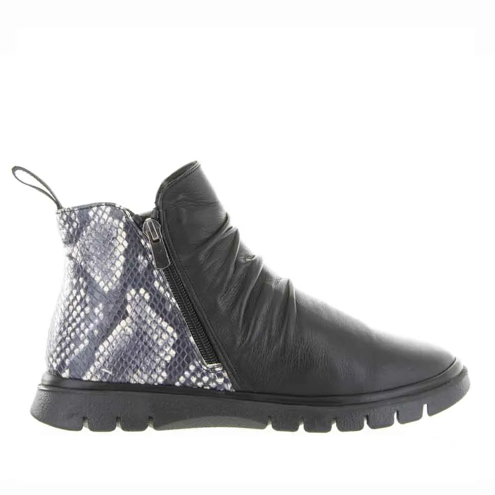 LE SANSA RUBEL BLACK PRINT walkers' stability trendy teenagers' looks