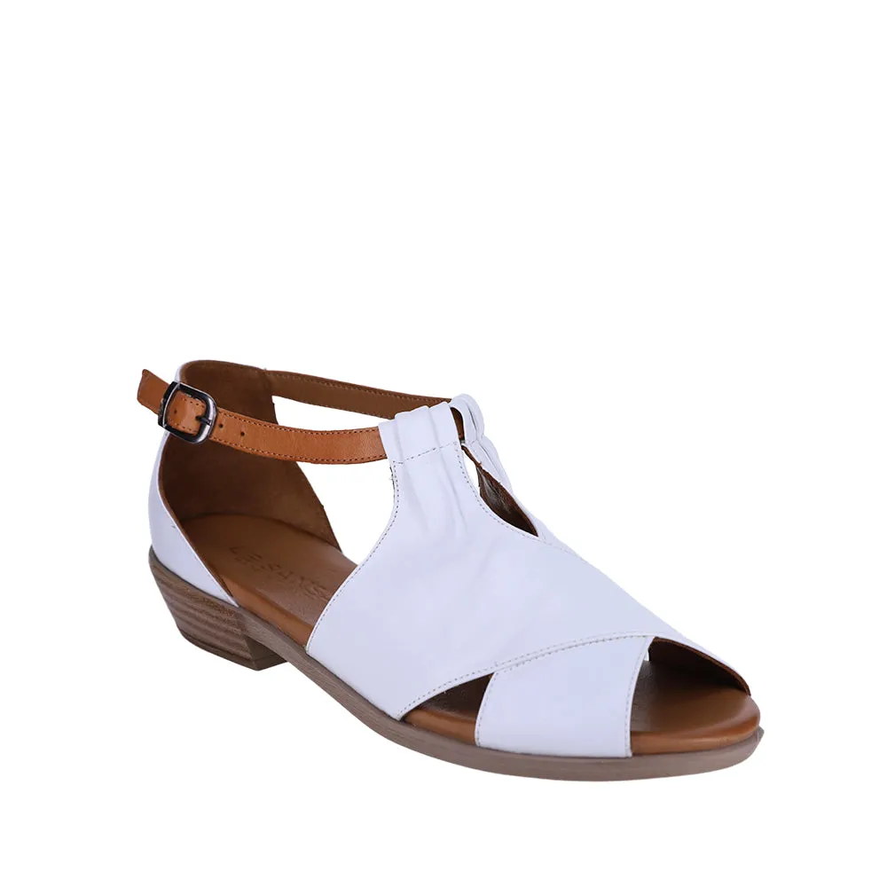 Durable durability Formal Event LE SANSA DIGBY WHITE TAN