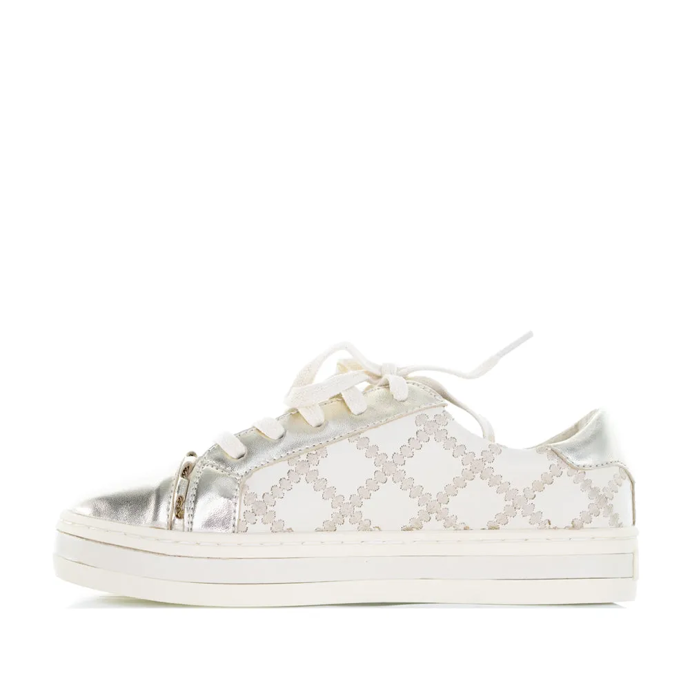 ALFIE & EVIE PLEAT GOLD CREAM Business Mode Injury Safe
