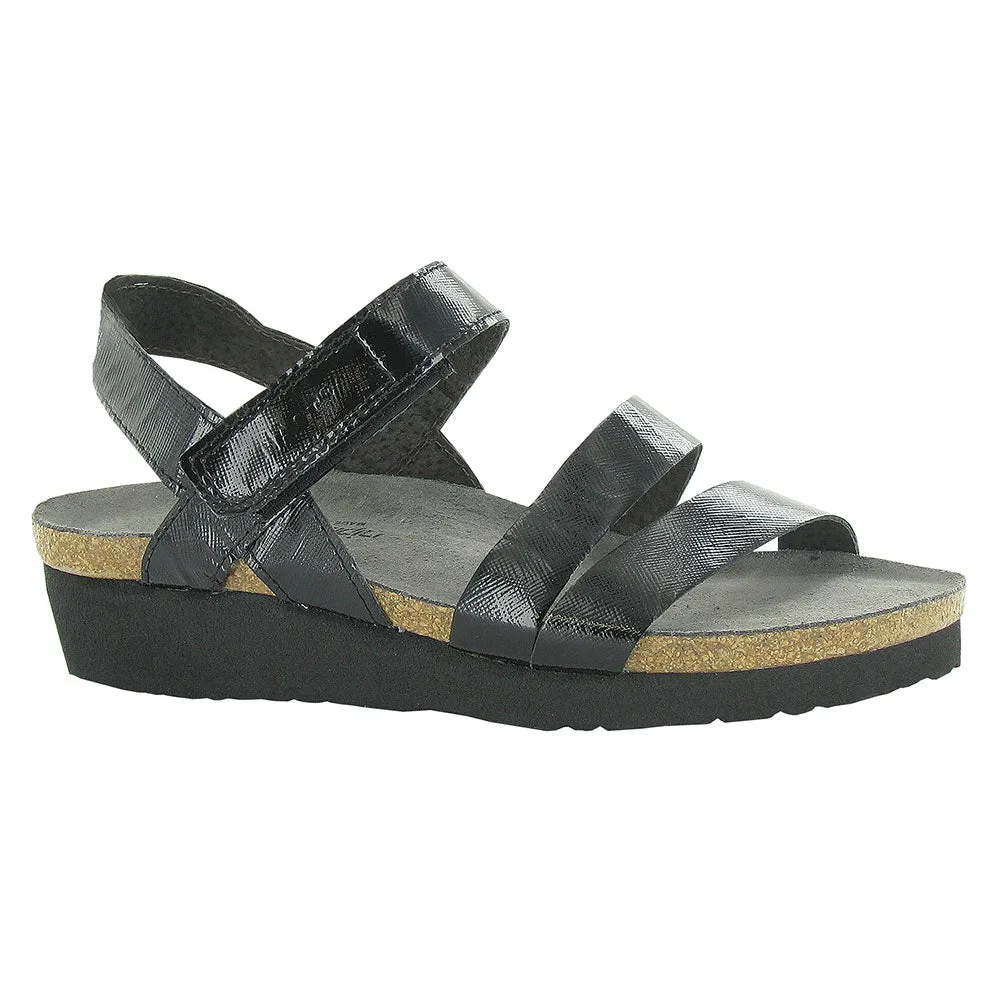 Mom Safe Kayla Sandal Black Luster (7806-B96)