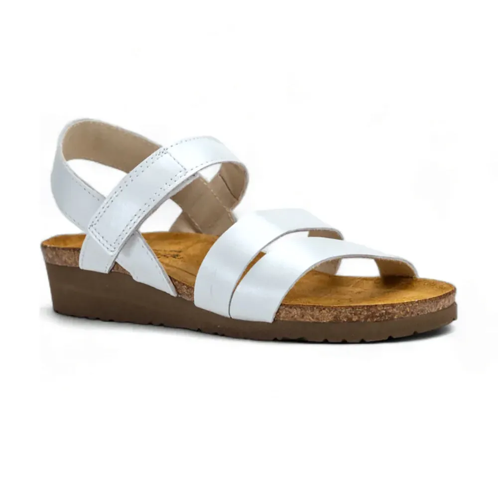 Court Fast Kayla Sandal White Pearl (7806-H60)