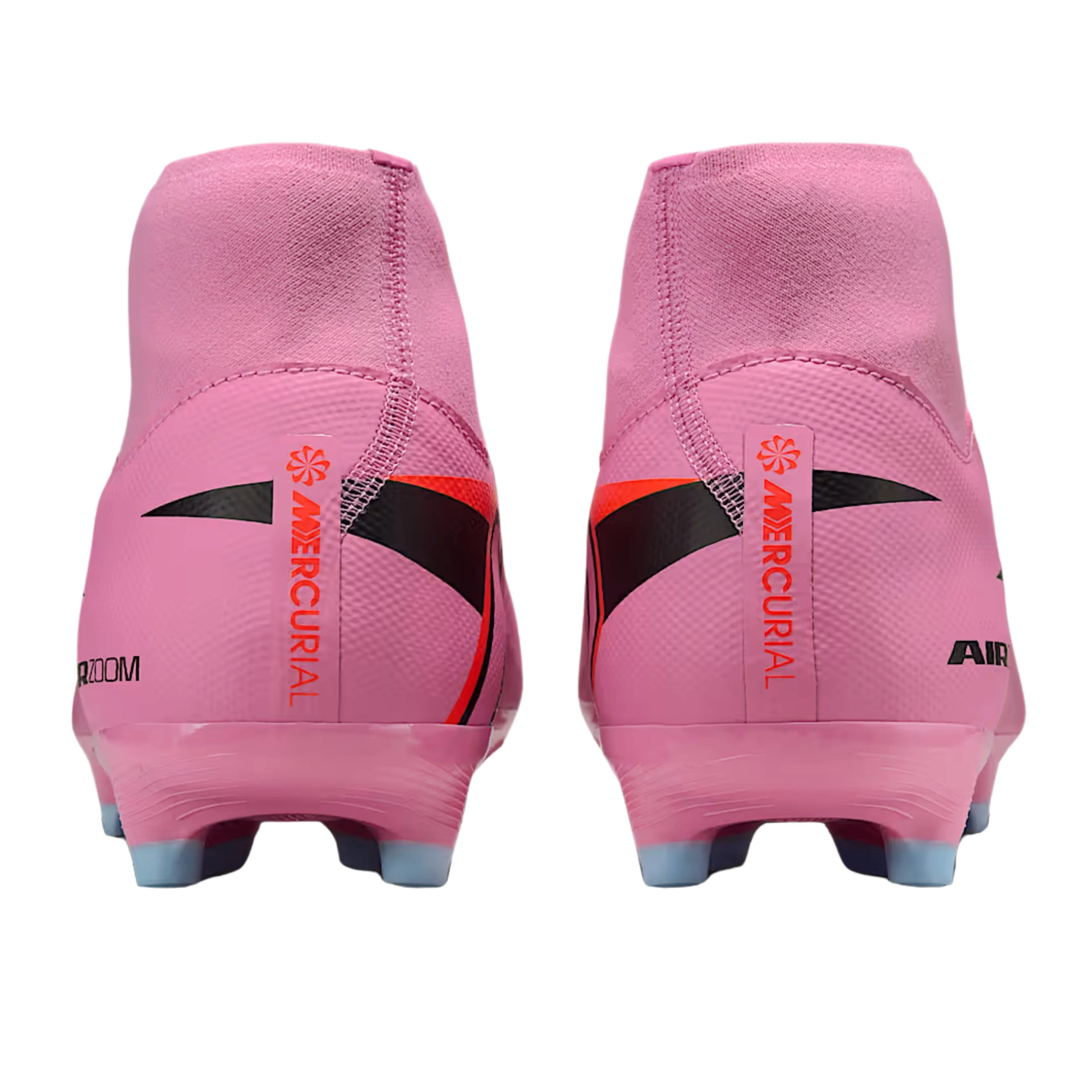 Support arch Sweat Wicking Nike Zoom Superfly 10 Academy FG/MG Soccer Cleats (Magic Flamingo/Black-Total Crimson)