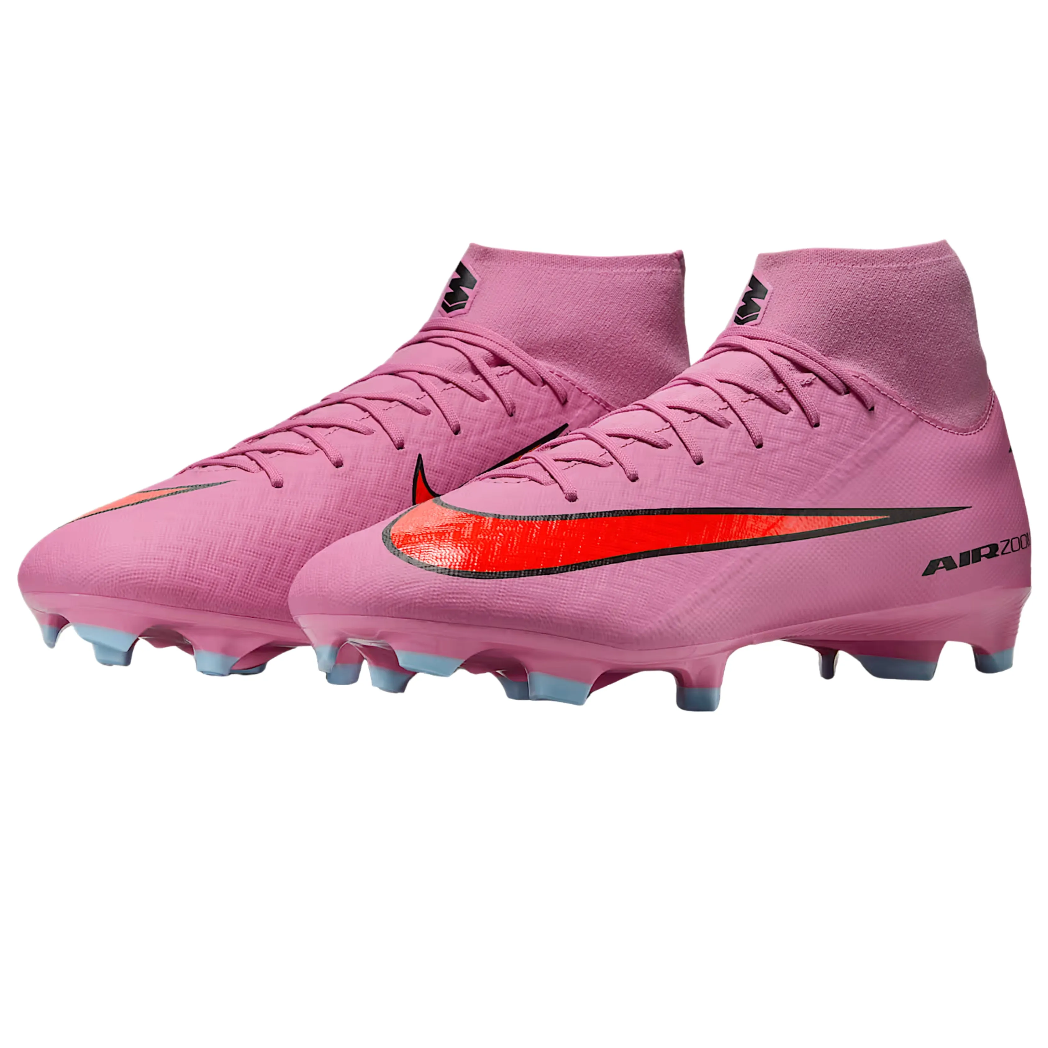 Pivot Control Nike Zoom Superfly 10 Academy FG/MG Soccer Cleats (Magic Flamingo/Black-Total Crimson)