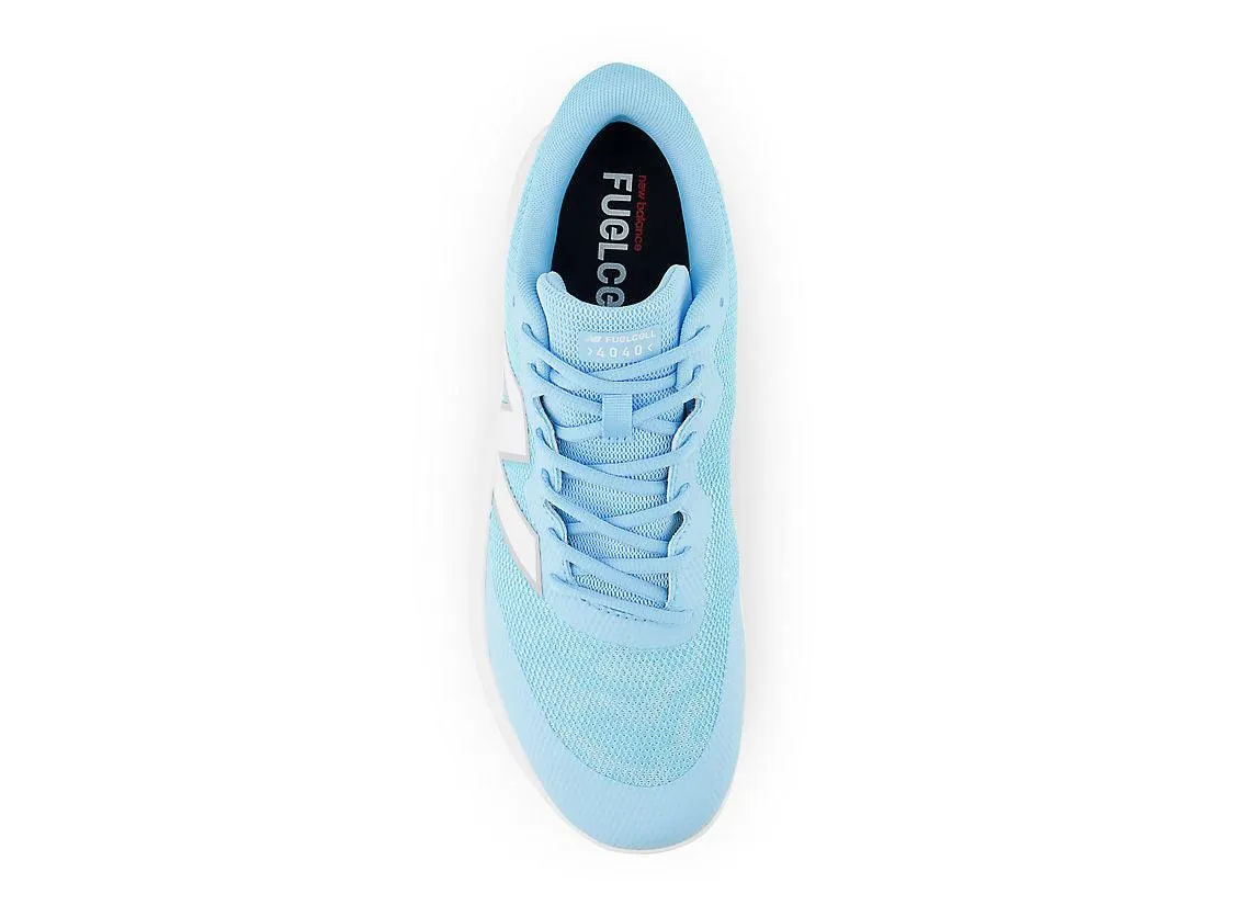 New Balance Men's FuelCell 4040 V7 Turf Baseball Shoes - Sky Blue / White - T4040TC7 Energy Vibe Step Smart