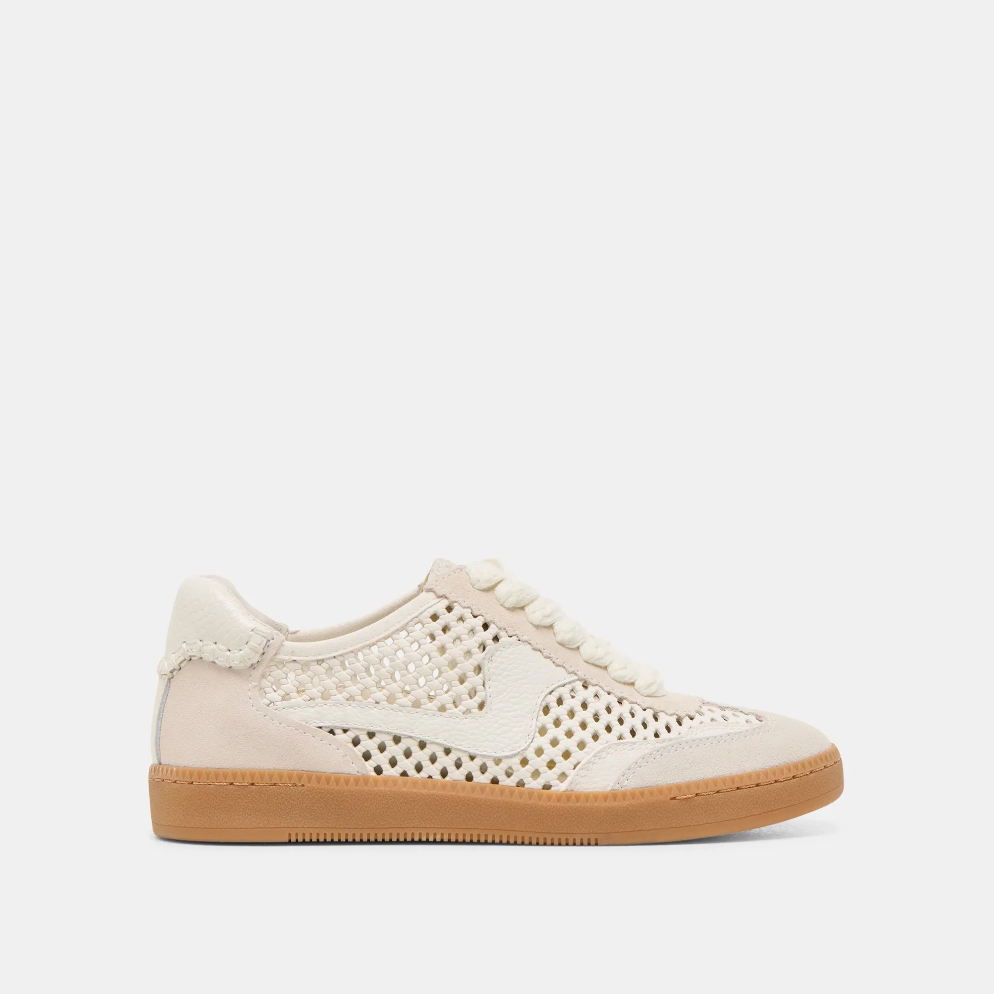 NOTICE SNEAKERS IVORY PERFORATED NUBUCK Road Ready custom-fit