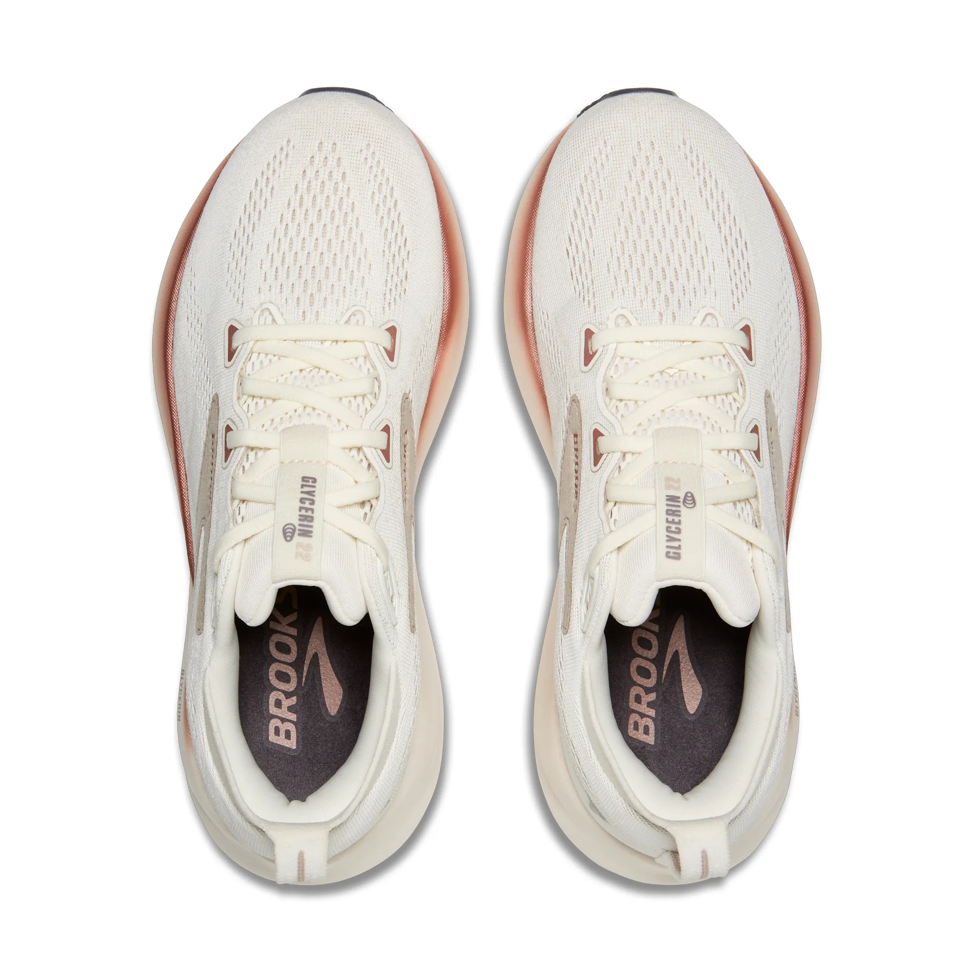 flat insole shoes straps Women's Glycerin 22