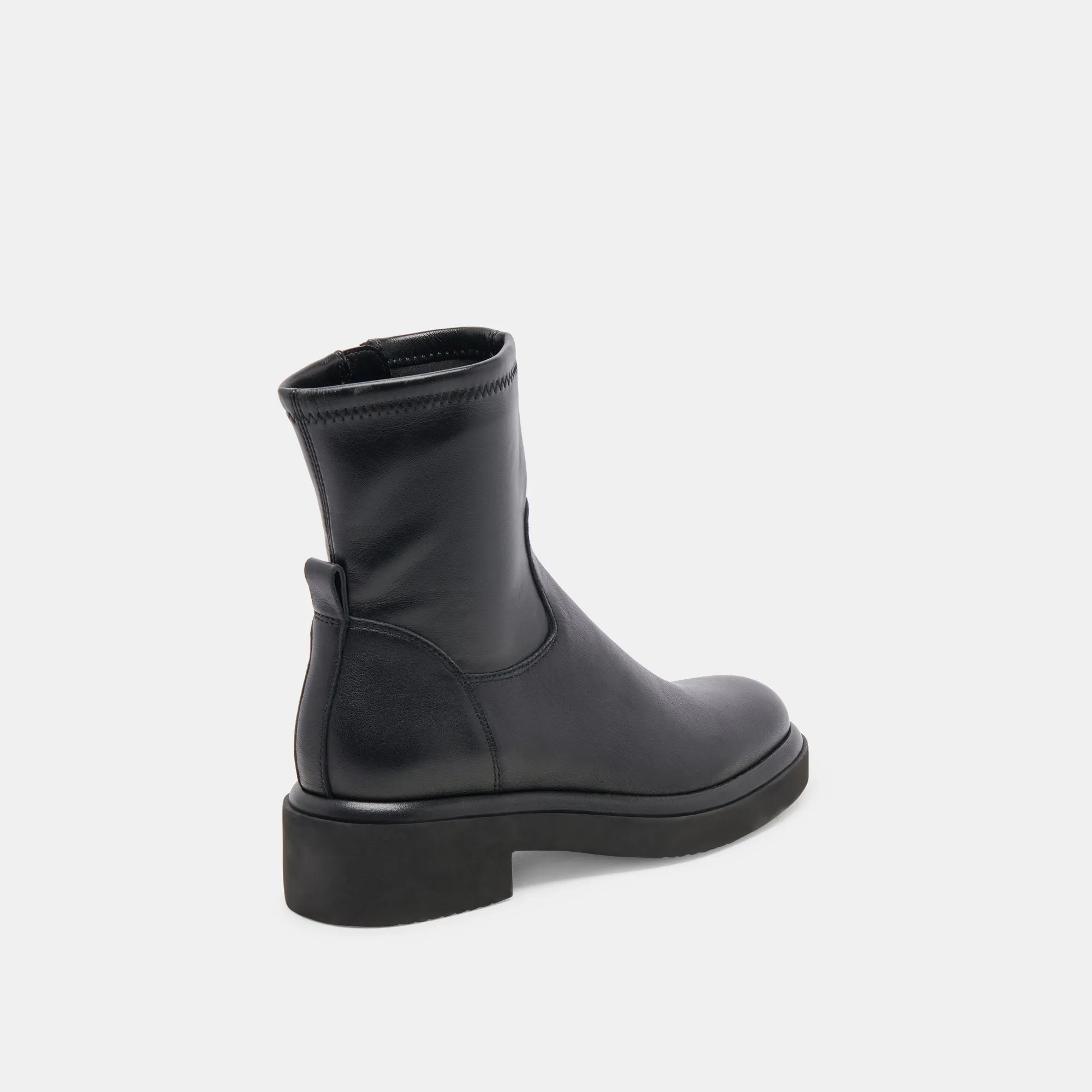 SIMAYA H2O BOOTS BLACK LEATHER Slip-Resistant Sole