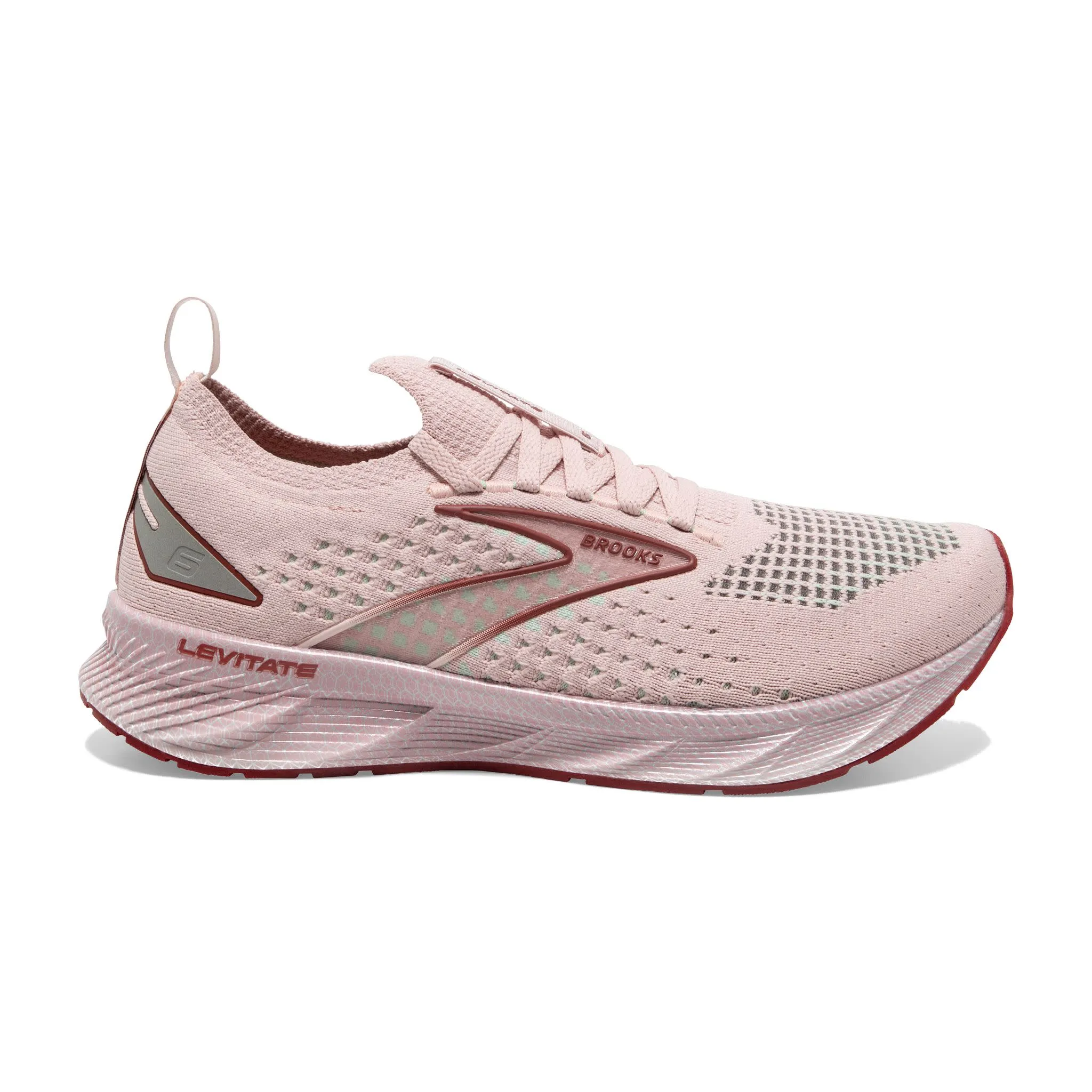 odor - control - feature shoes circular track running gear Women's Levitate StealthFit 6
