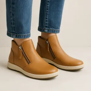 work - appropriate Flat LE SANSA POKIE TAN