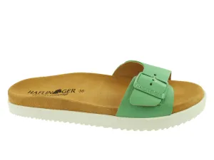 Comfort Stand Size 38/UK5 only - Haflinger Sandals Corfu Green